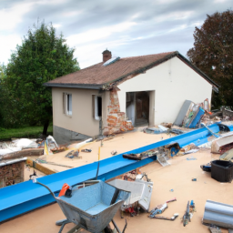 Extension de maison avec véranda-salle à manger Douarnenez